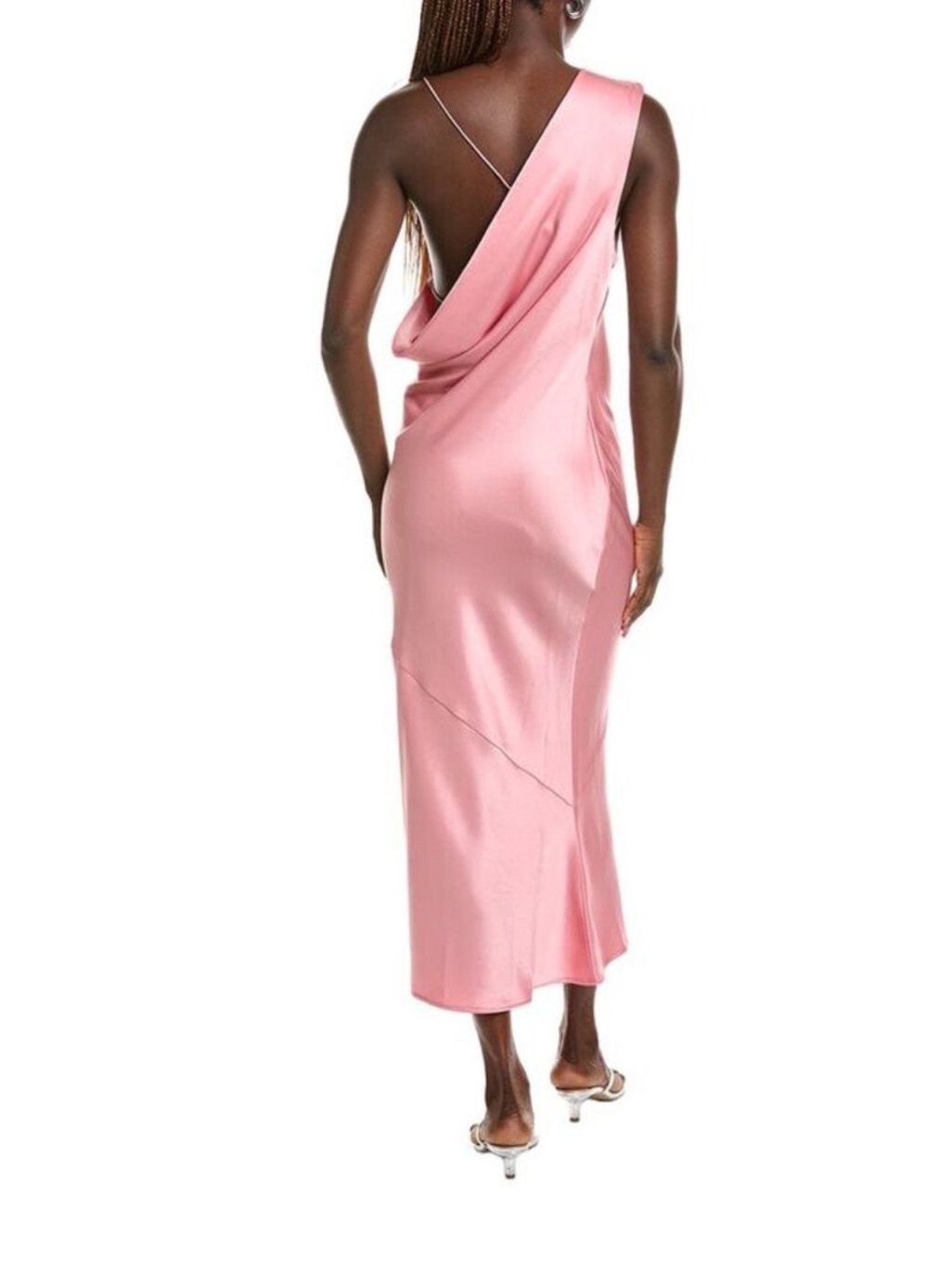 Nwt Paris Georgia Womens Minka Midi Slip Dress In Pink - Size Small — image 2 of 8